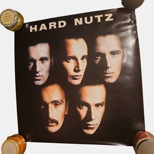 Nutz Hard Nutz Album Promo Poster Display 24x24 Vintage 1970s A&M Records Rock